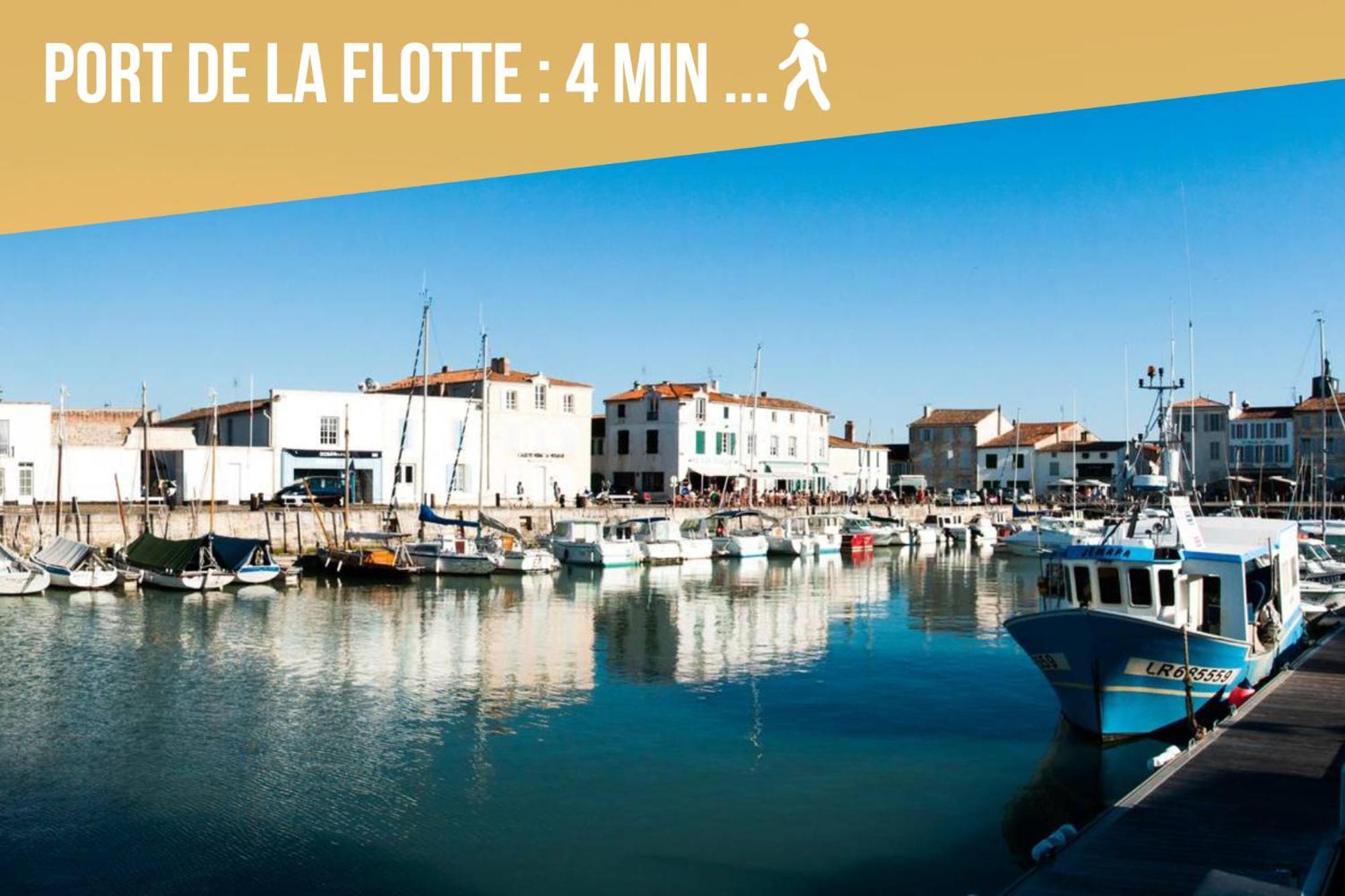 Le Phare Du Bout Du Monde - Logement Proche Du Port La Flotte Exterior photo